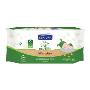 SEPTONA ECO LIFE BABY WIPES 60 PCS.