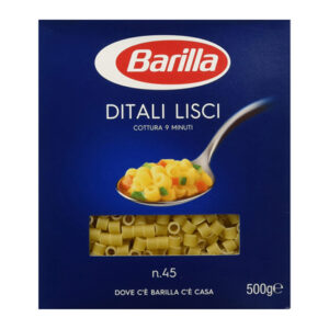 BARILLA DITALI LISCI 500 GRMS