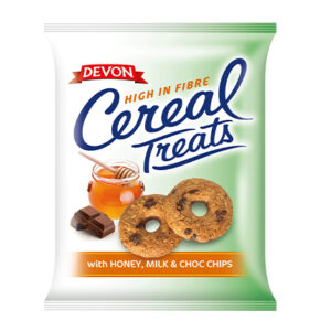 DEVON HEALTHLINE CEREAL TREATS HONEY MILK CHOC 50 GRMS