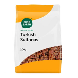 GOOD EARTH TURKISH SULTANAS 200 GRMS