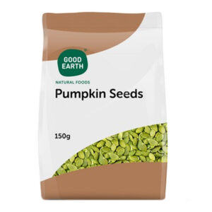 GOOD EARTH PUMPKIN SEEDS 150 grms
