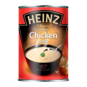 HEINZ CREAM OF CHICKEN SOUP 400 GRMS