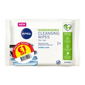 NIVEA CLEANSING WIPES N/C X25 €2.99