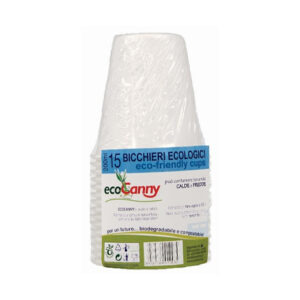ECO CANNY BIO CUPS X15 200 ML