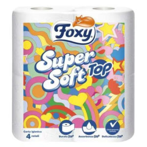 FOXY TOILET PAPER 4 PCS.