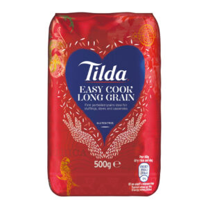 TILDA EASY COOK LONG GRAIN RICE 500 GRMS