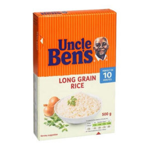 UNCLE BENS LONG GRAIN RICE 500 GRMS