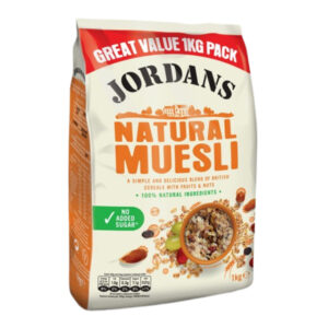 JORDANS NATURAL MUESLI 1 KG