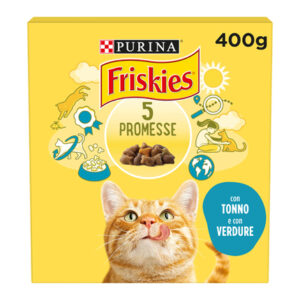 PURINA FRISKIES ADULT TUNA & VEGETABL 400 GRMS
