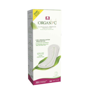 ORGANYC PANTYLINER MAXI FLAT 20 PCS.