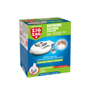 ZIG ZAG ELECTRIC DISPENSER LIQUID REFILL + TABLETS 2IN1