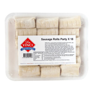 DA VINCI SAUSAGE ROLLS 18 EACH