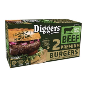 DIGGERS 2 PREMIUM BURGERS 6 each