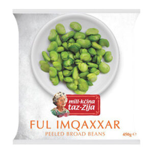 MKZ PEELED BROAD BEANS 900 GRMS