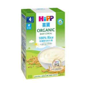 HIPP ORGANIC BABY CEREAL 100% RICE 200 grms