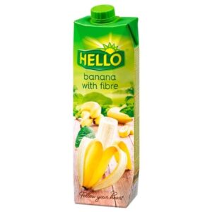 HELLO BANANA WITH FIBRE NECTAR 1 LTR