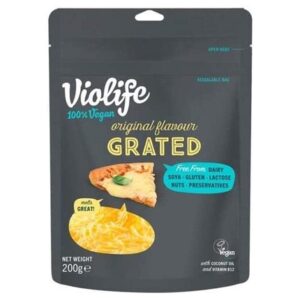 VIOLIFE GRATED ORIGINAL CHEDDAR 200 grms