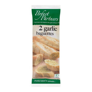 PERFECT PARTNERS 2 GARLIC BAQUETTES 310 GRMS