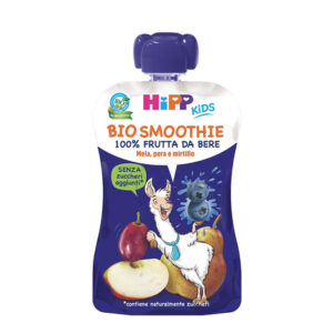 HIPP BIO SMOOTHIE-MELA PERA E MIRTILLO 120 GRMS
