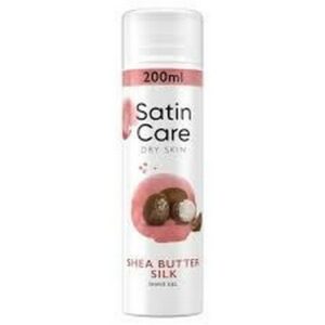 I GILLETTE SATIN CARE SHAVE GEL SHEA BUTTER DRY SKIN 200 ML