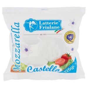 LATTERIE FRIULANE MOZZARELLA CASTELLA 125 grms