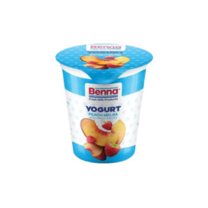 BENNA FRUIT YOGHURT PEACH MELBA 150 ML