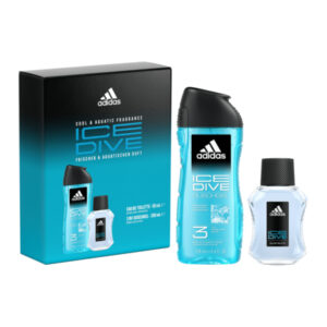 ADIDAS ICE DIVE   EDT 100ML + SHOWER GEL 250ML