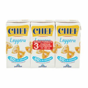 PARMALAT PANNA LIGHT CHEF LEGGERA 3X125 ML
