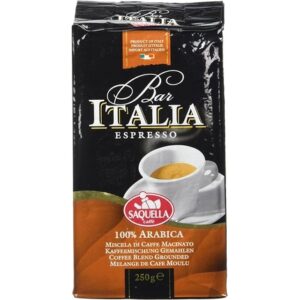 SAQUELLA BAR ITALIA 100% ARABI 250 GRMS