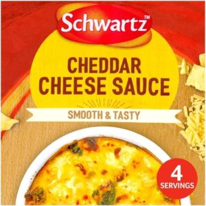 SCHWARTZ CHEDDAR CHEESE SAUCE 40 GRMS