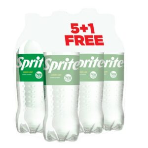 SPRITE LEMONADE 5+1 FREE 6X1.5 LTR