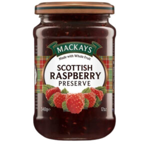 MACKAYS Scottish Rasperry Jam 340 grms