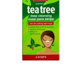 BEAUTY FORMULA TEA TREE NOSE STRIPS 6 PCS.