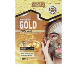 BEAUTY FORMULA NOUR. GOLD FACIAL MASK HONEYCOMB 1 PCS.