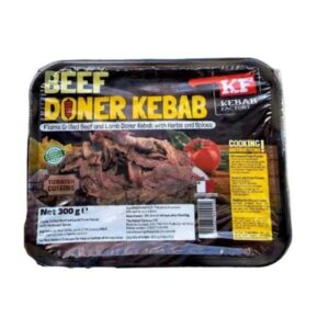KEBAB FACTORY BEEF DONER COOKED 300 GRMS