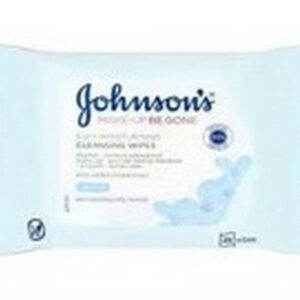 I JOHNSONS MAKE UP BE GONE MOISTURISING WIPES 25 PCS.