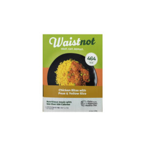 WAISTNOT CHICKEN BITES WITH PEAS & YELLOW RICE 330 GRMS