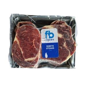 FB FOODS SLICED ARGENTINE RIBEYE STEAKS 550 GRMS