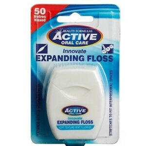 BEAUTY FORMULA EXPANDING FLOSS WAXED MINT/FLUR 50M