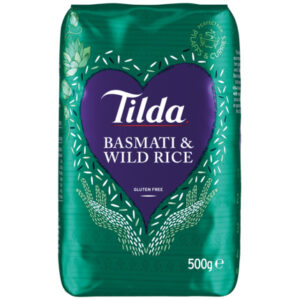 TILDA BASMATI & WILD RICE 500 GRMS
