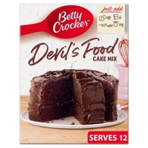 BETTY CROCKER DEVILS FOOD CAKE MIX 425 grms