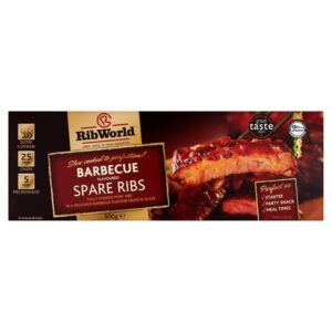 RIBWORLD BBQ FROZEN RIBS 500 GRMS