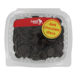 LAMB BRAND CHOCOLATE DARK DISCS 180 GRMS