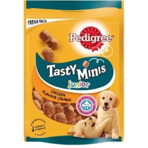 PEDIGREE TASTY MINIS CHEWY CUBES JUNIOR 125 grms