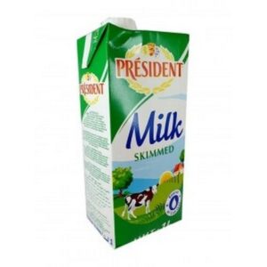 PRESIDENT UHT SKIMMED 0.5% 1 LTR