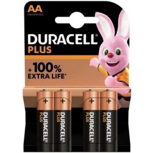 DURACELL PLUS AA X4S 4 PCS.
