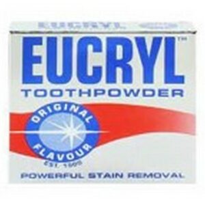 I EUCRYL TOOTHPOWDER SMOKERS POWDER ORIG 50 GRMS