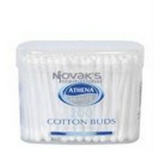 I ATHENA COTTON BUDS PAPER STEM 200 PCS.