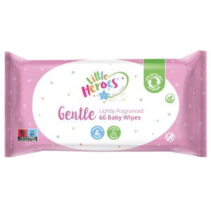 I LITTLE HEROES GENTLE BABY WIPES 66 PCS.
