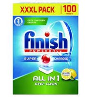 I FINISH DISHWASHER TABS POWER ESSENTIAL LEMON 100'S 100 POTS